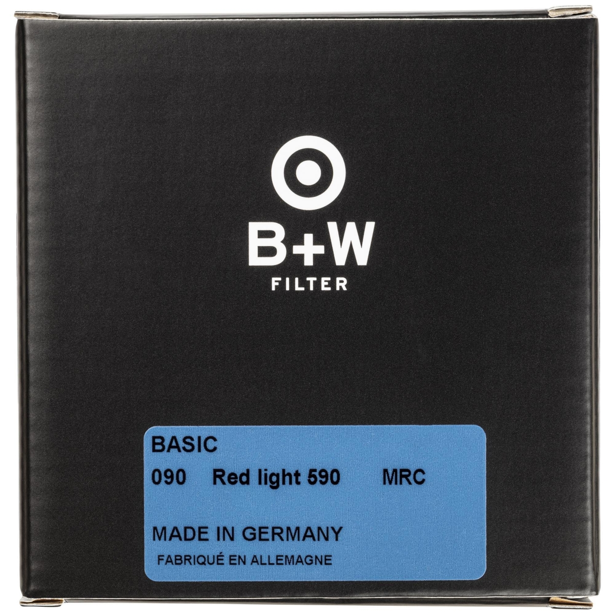 Filtre Photographique B+W 77mm Rouge Clair 590 | MRC Anti-Reflets | Pour Argentique Et Numérique